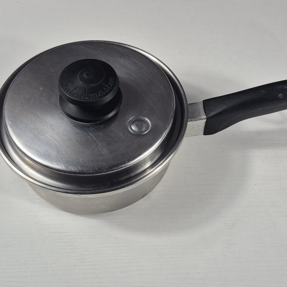 VINTAGE Saladmaster Aluminum 18-8 Tri Clad Dallas Texas. 6inch